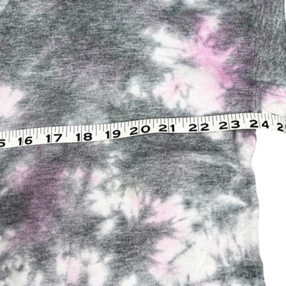 Torrid Htay Pink Tie Dye Pullover Drop Shoulder Sweater Size 0 - Picture 6 of 10